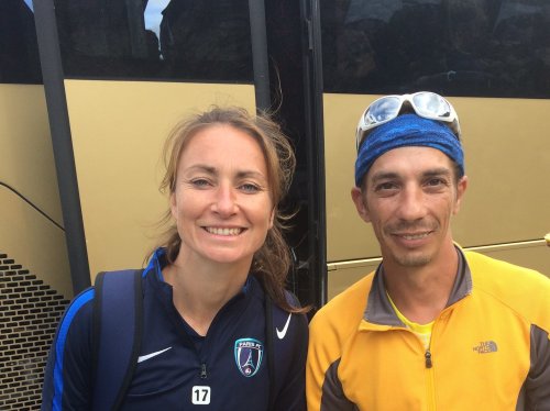 Le montagnard et la footballeuse!