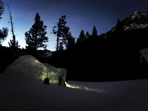 Nos nuits en igloo!