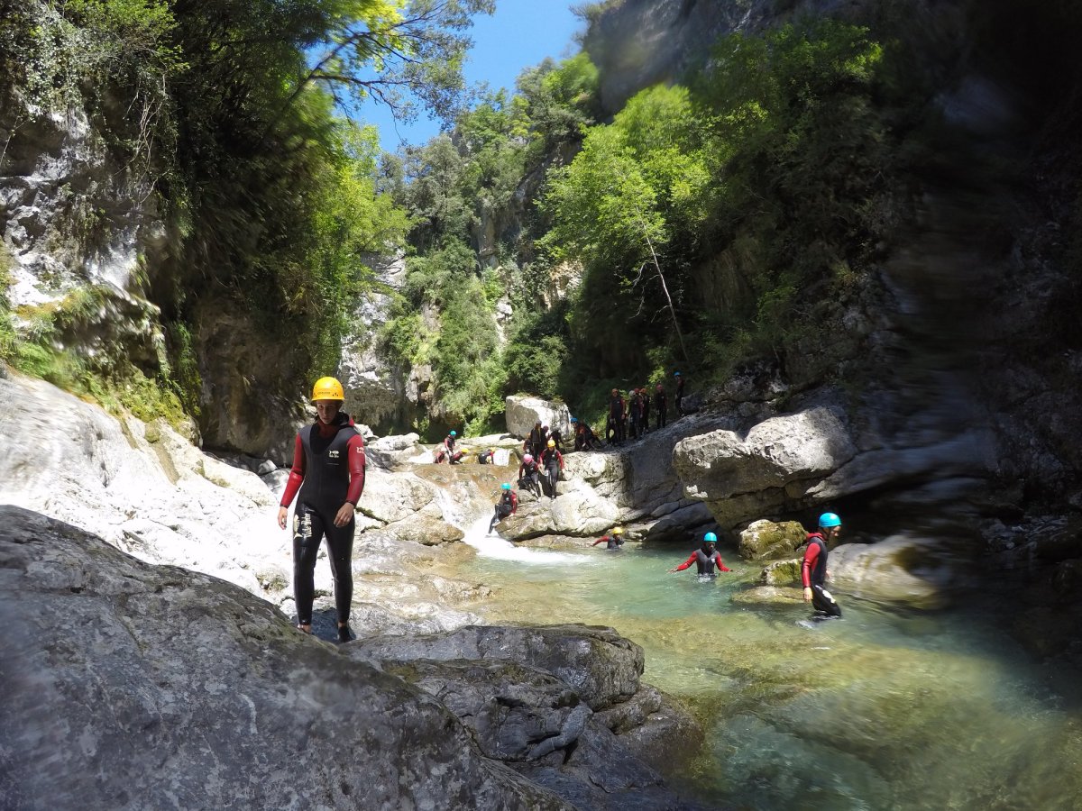 Canyoning foot féminin